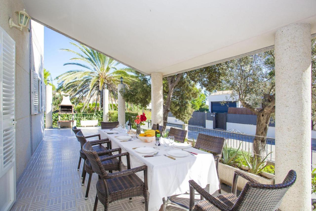 Villa Sa Marina -Figuemar- Alcúdia Esterno foto