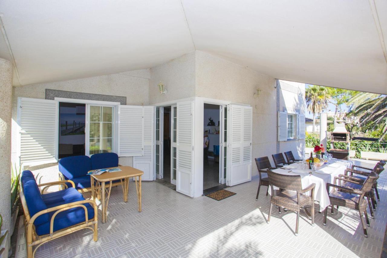 Villa Sa Marina -Figuemar- Alcúdia Esterno foto
